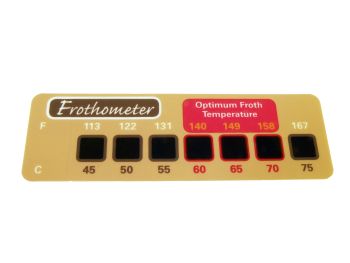Frothometer Liquid Crystal Label Thermometer JAG9524