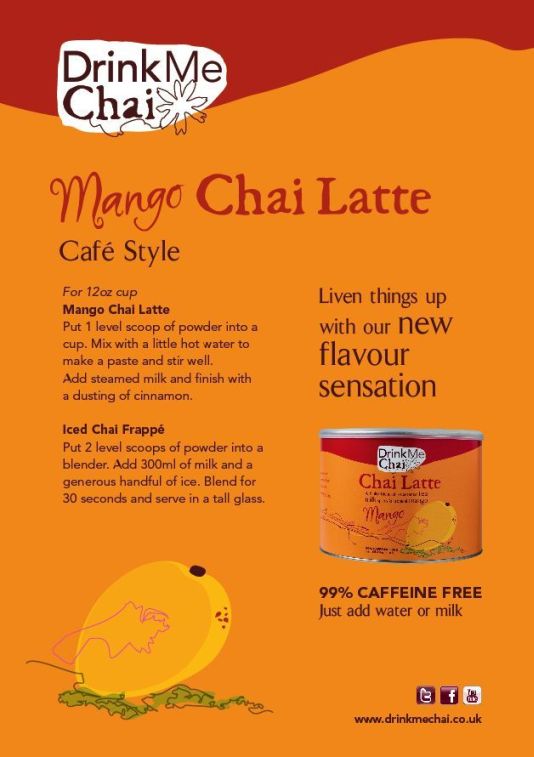 Drink Me Chai Mango Recipes