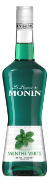 Monin Liqueur - Creme De Menthe Verte (Green Mint) Liqueur 70cl - 20%
