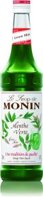 Monin Syrup Green Mint 1L (plastic) - Sell by April 2022