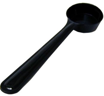 Measuring Spoon Black Plastic 7 Gr JAG0120