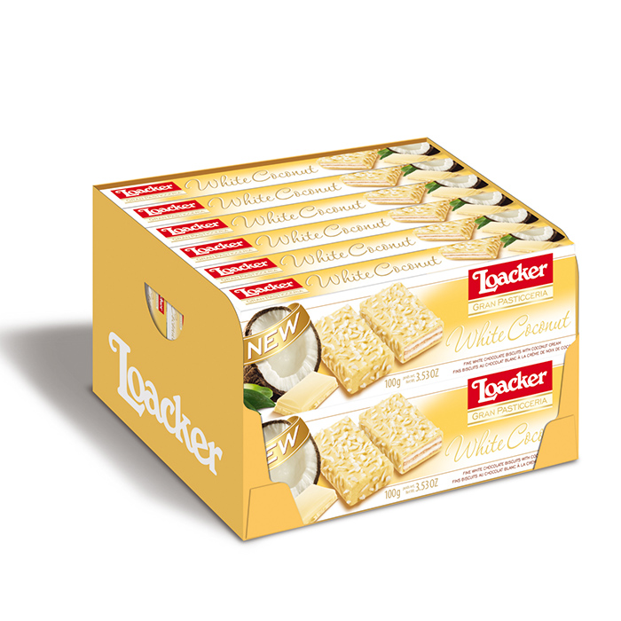 Gran Pasticceria White Coconut 12x100g