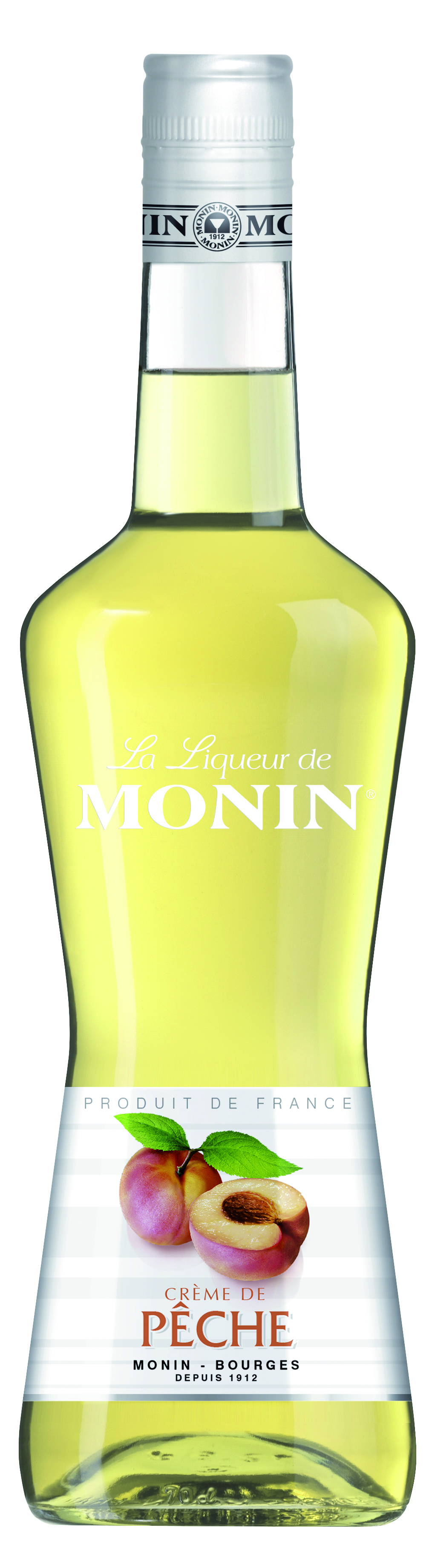 Monin Liqueur - Creme De Peche (Peach) Liqueur 70cl - 16%