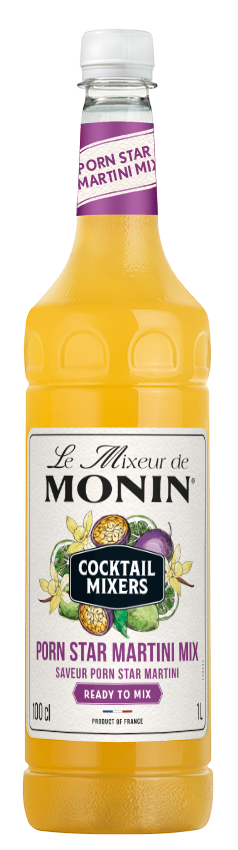 MONIN Porn Star Martini cocktail mix 1Litre