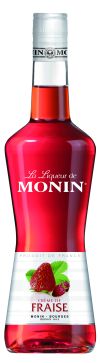 Monin Liqueur - Creme De Fraise Des Bois (Strawberry) Liqueur 70cl - 18%
