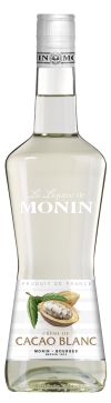 Monin Liqueur - Creme De Cacao Blanc (White Chocolate) Liqueur 70cl - 20%