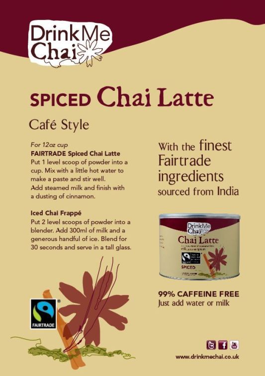 Drink Me Chai Fair-Trade Recipes