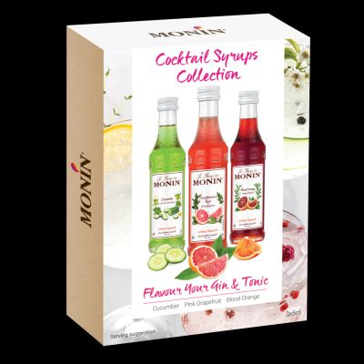 Monin Cocktail/ Gin and Tonic Set 3x5cl